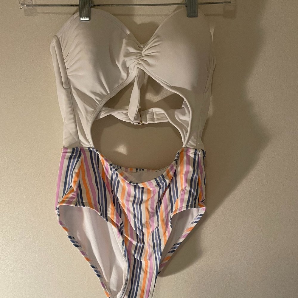 Multicolored One-Piece Swimsuit
